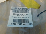 Накладка заднего крыла Fiat Ducato 244  02-06  735407054