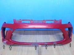 Бампер передний Kia Rio 4 2017-